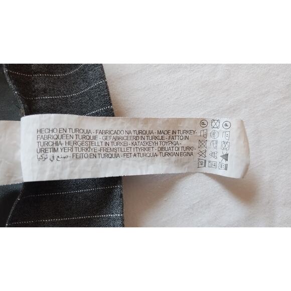 Zara Gray Pinstripe Jumpsuit - Picture 8 of 13